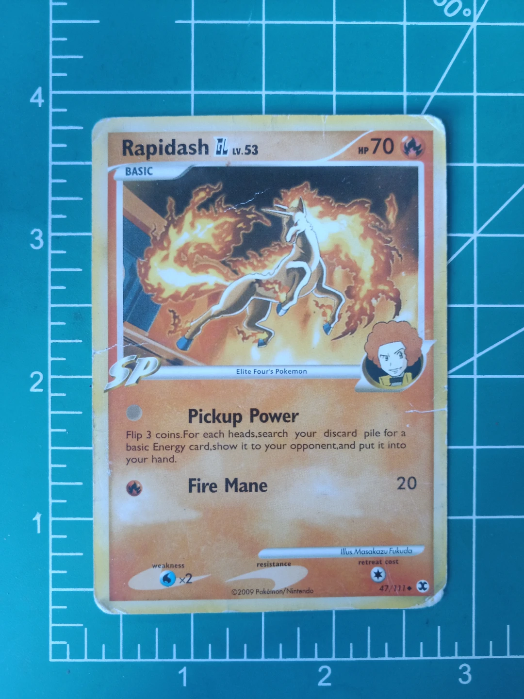 Pokemon Rapidash SP Card