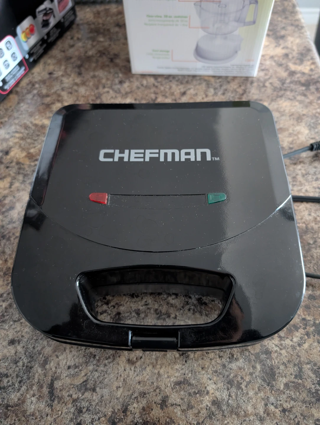 Chefman Black Sandwich and Snack Maker