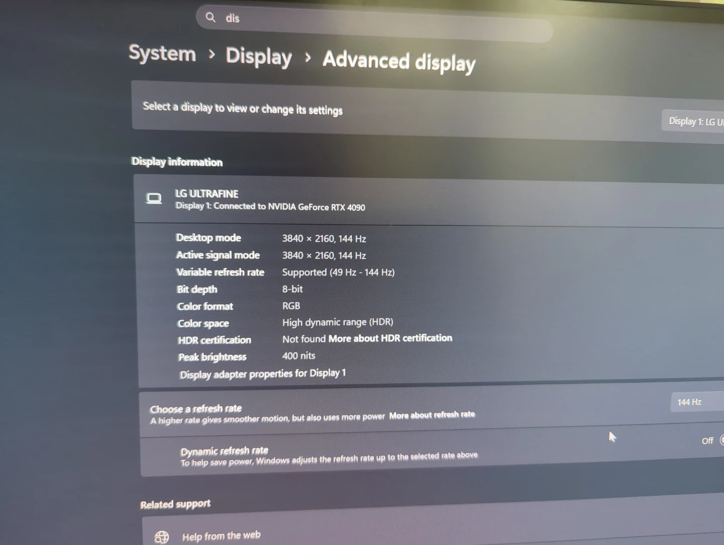 LG 32UQ750 - W QHD Monitor