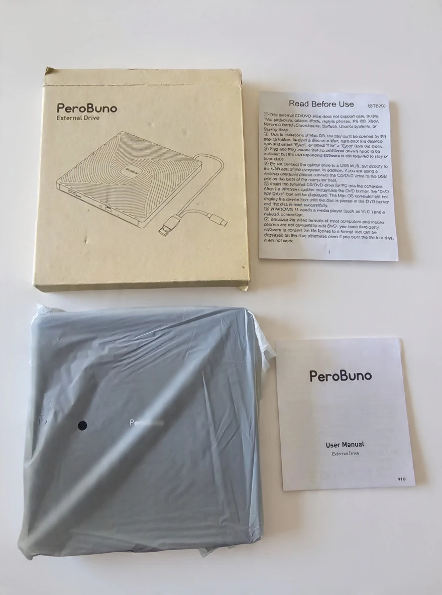 New Pero Buro External Drive