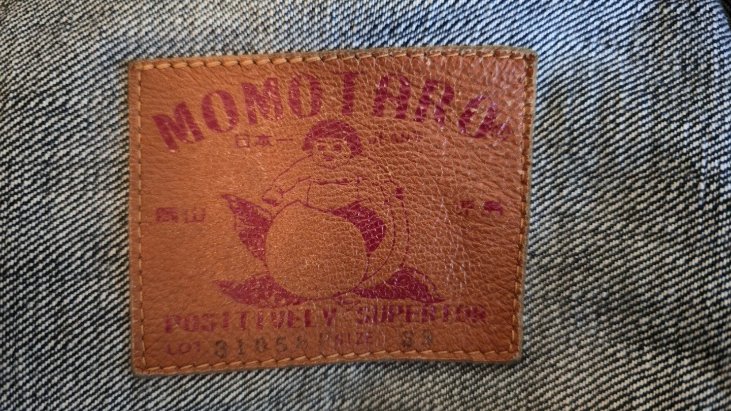 MOMOTARO JEANS 3105SP 3rd Type Denim Jacket Size 38 - photo 5