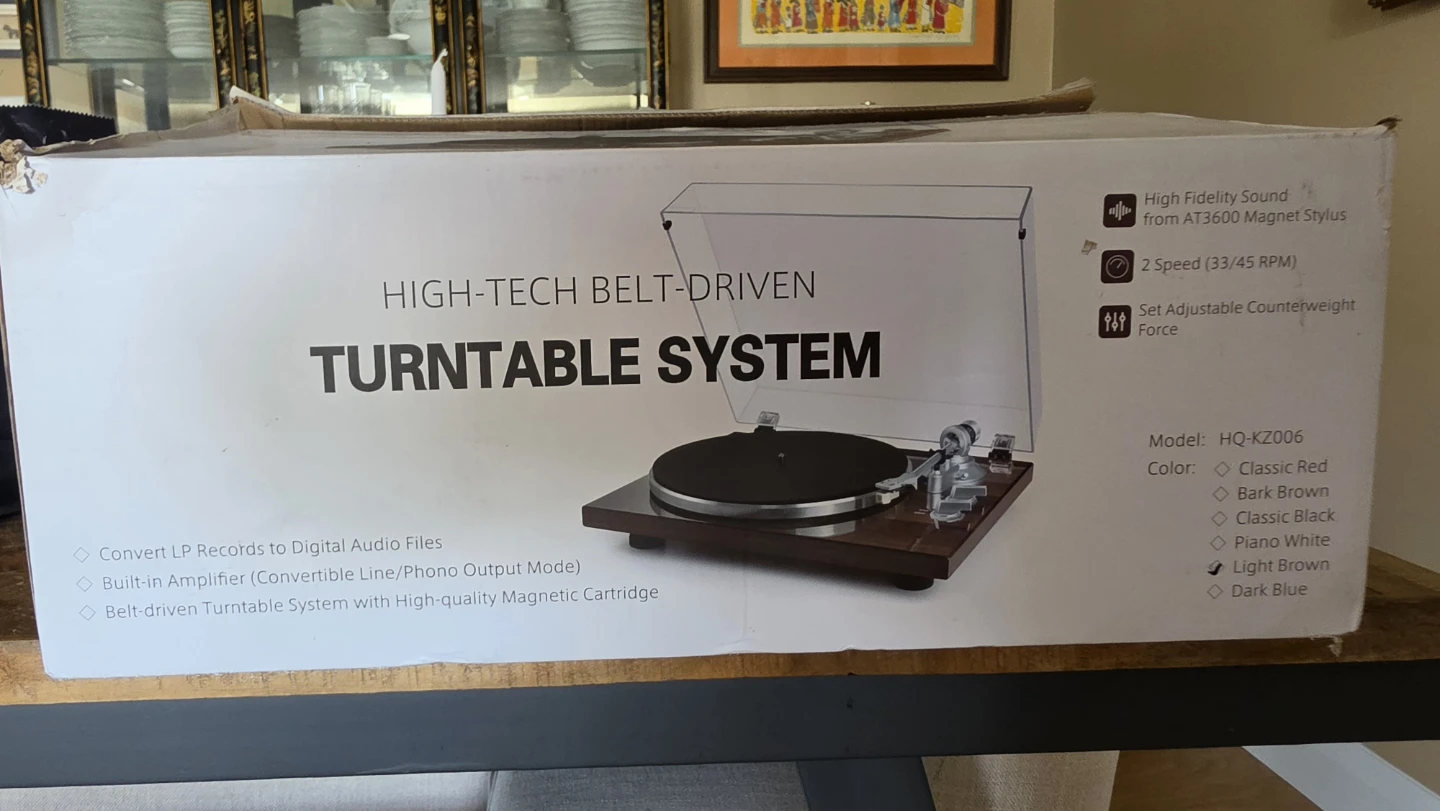 Retrolife High-Tech Belt-Driven Turntable System - photo 2