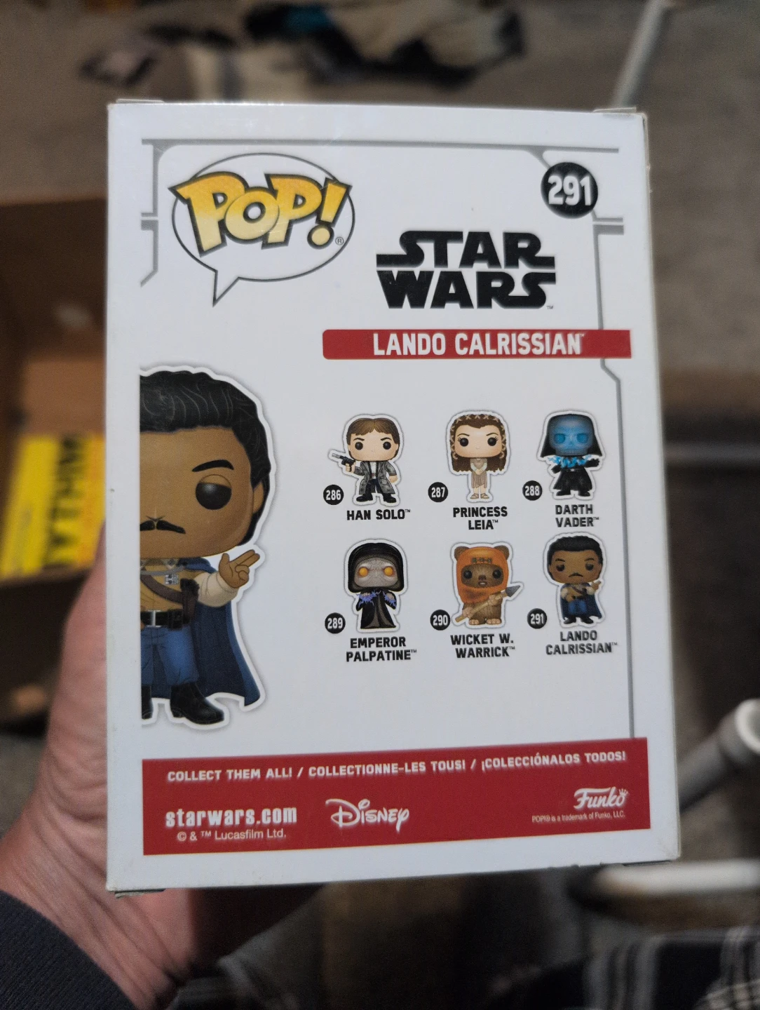 Funko Pop! Star Wars Lando Calrissian #291 - photo 2
