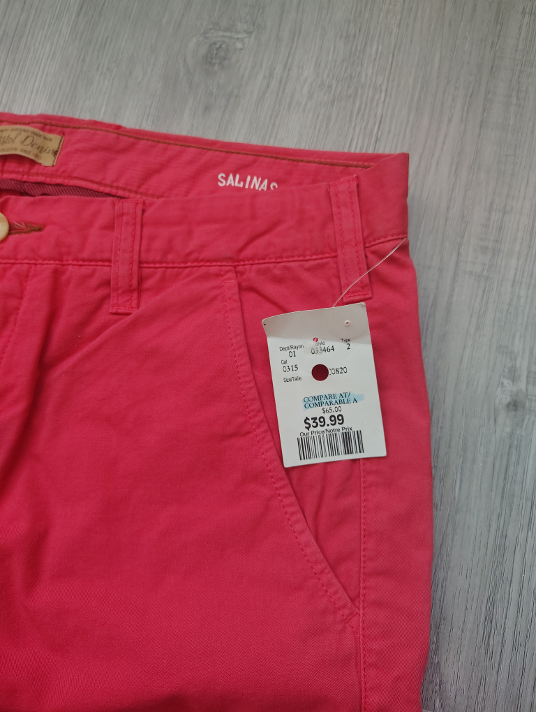 Rose Pistol Denim Vintage Slim Chinos Size 31R - photo 2