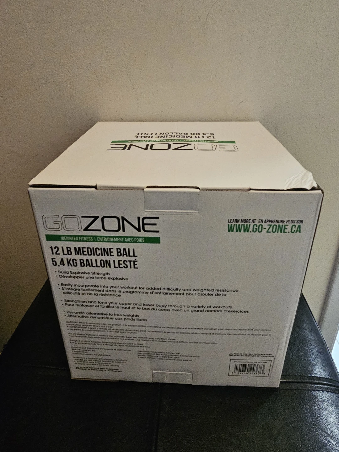 GOZONE 12 lbs./5.4 kg. Medicine Ball - photo 3