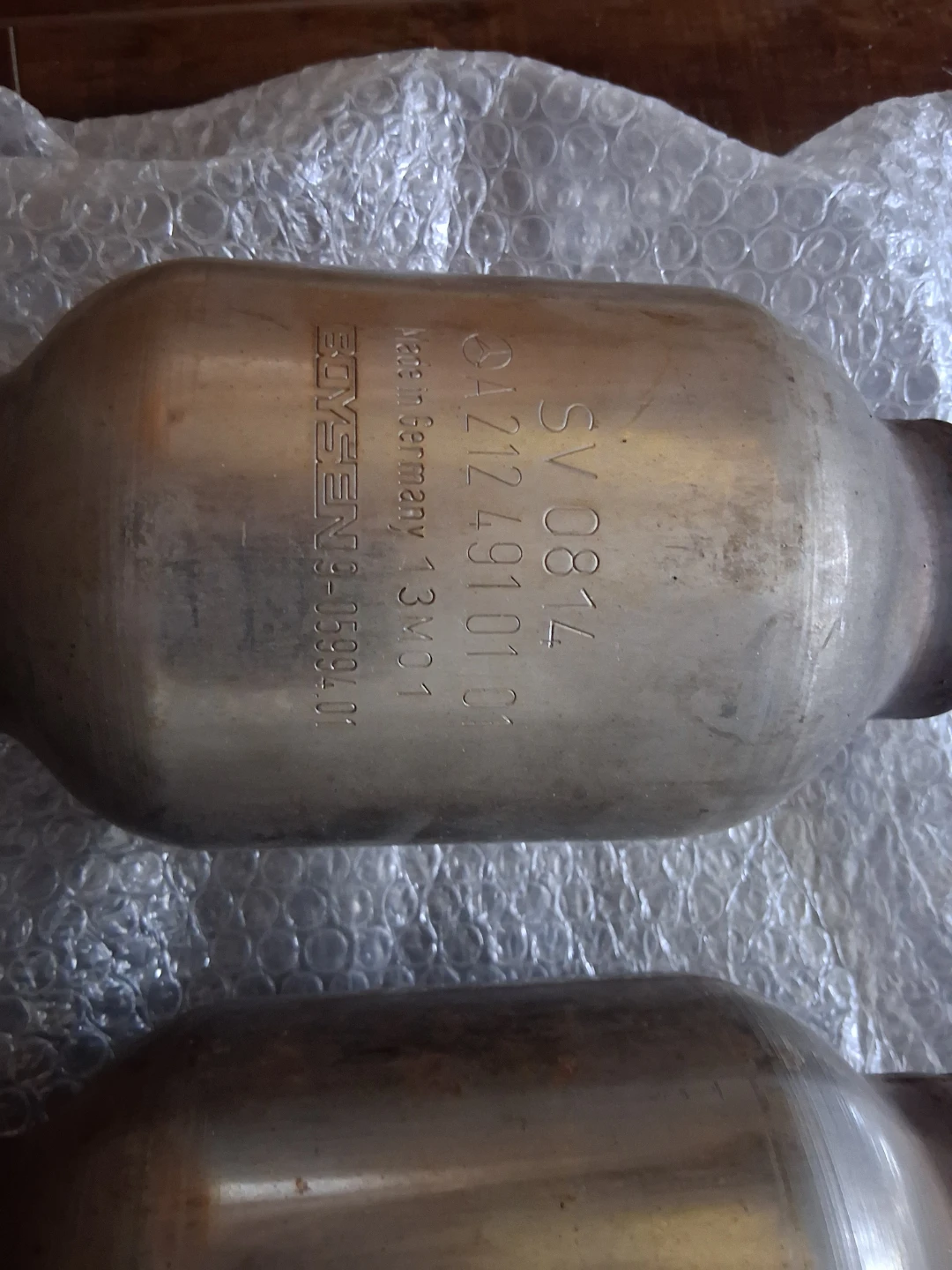 BOYSEN Exhaust Catalytic Converter SV 0814 A2124910101 - photo 2