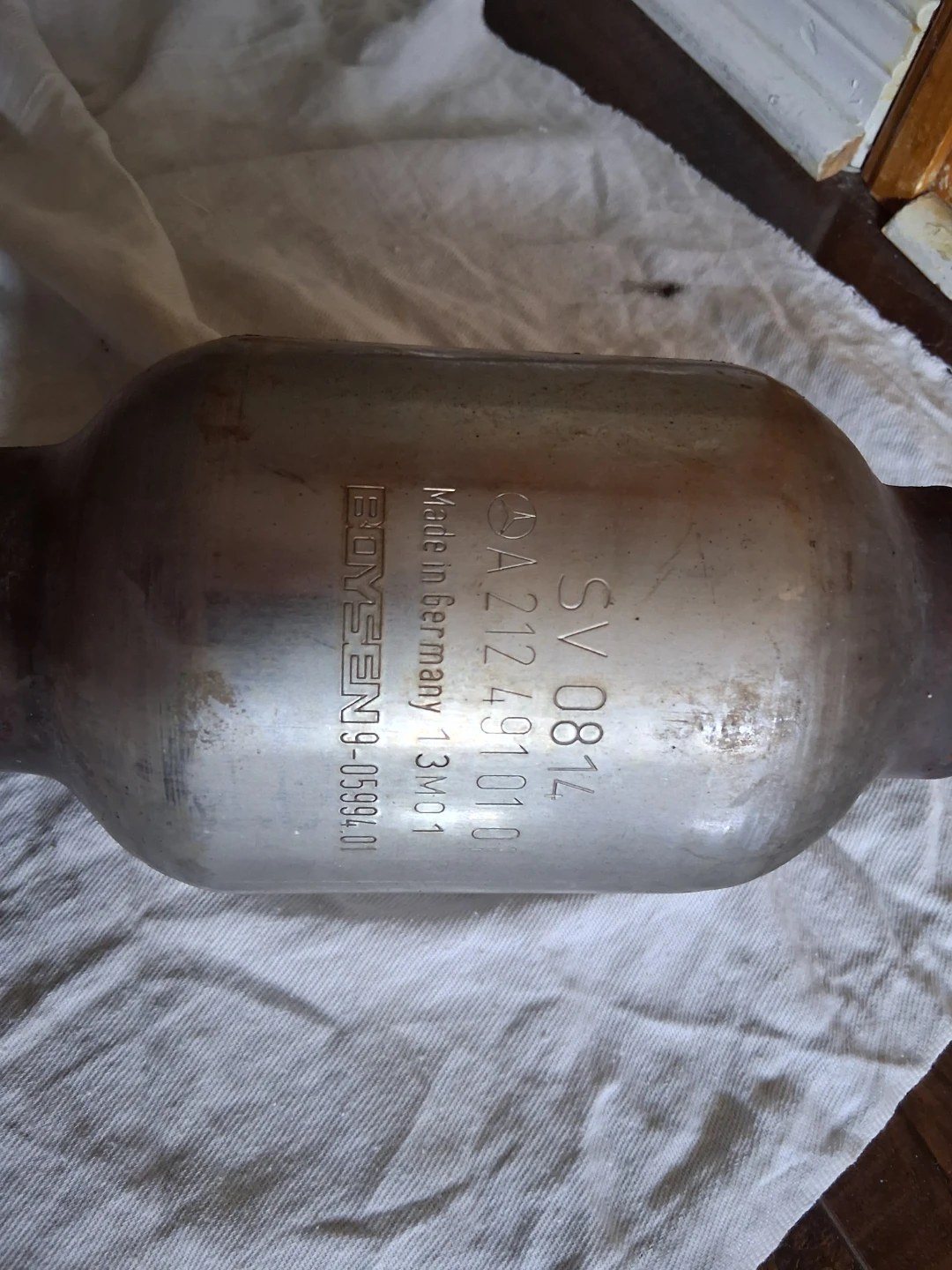 BOYSEN Exhaust Catalytic Converter SV 0814 A2124910101 - photo 3