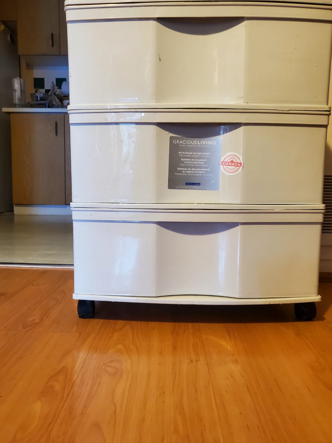 Gracious Living 3-Drawer Storage Unit - photo 3