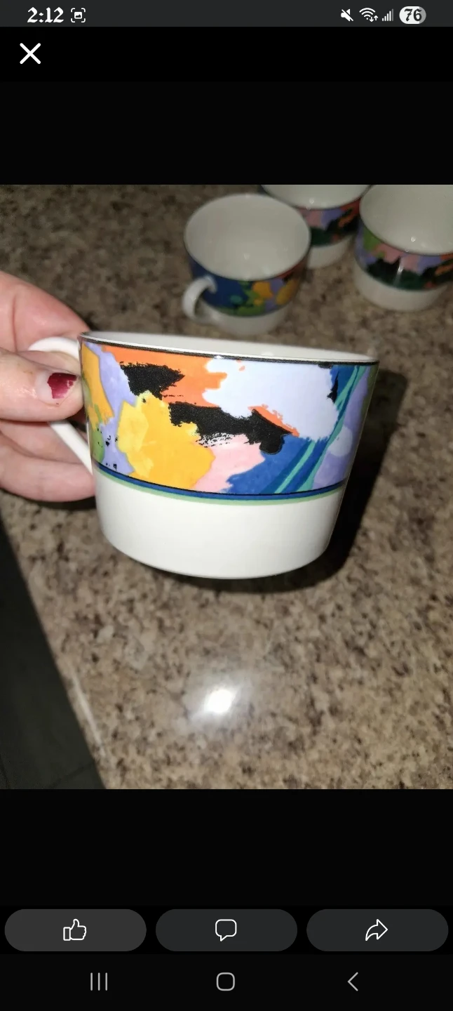 Christopher Stuart Optima Van Gogh Cups (Set of 4) - photo 2