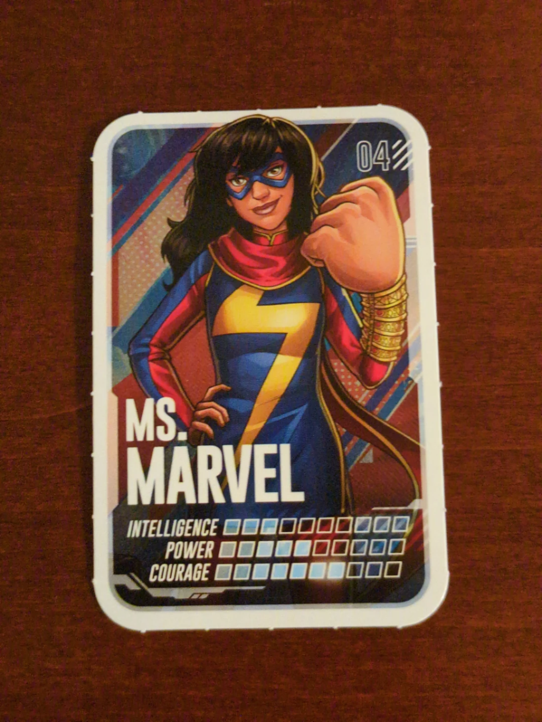Ms. Marvel Trading Card - photo 2