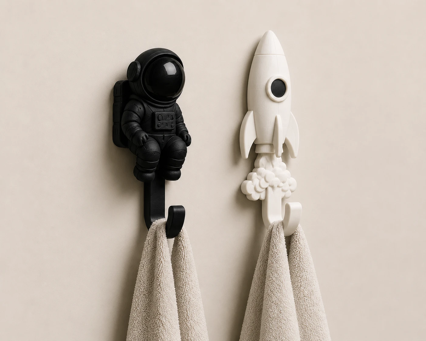 Astronaut & Rocket Wall Hooks - photo 2