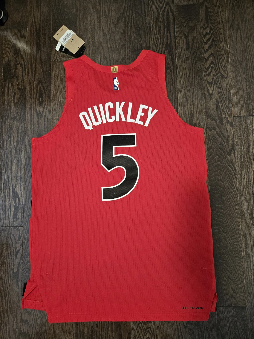 Toronto Raptors RJ Barrett #5 NBA Jersey - photo 2