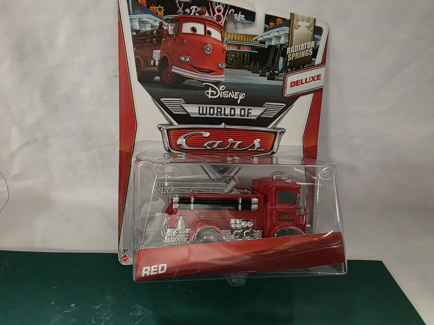 Disney Pixar Cars Radiator Springs Deluxe Red Fire Truck Toy