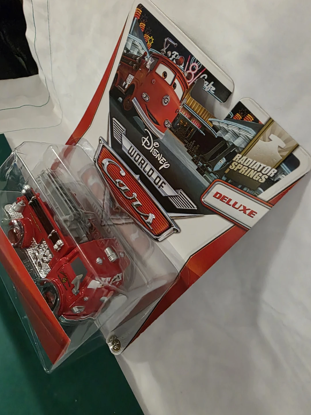 Disney Pixar Cars Radiator Springs Deluxe Red Fire Truck Toy - photo 2