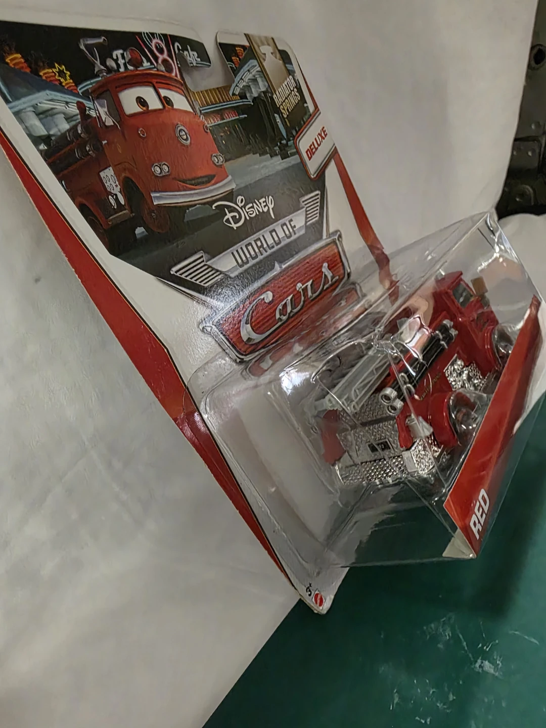 Disney Pixar Cars Radiator Springs Deluxe Red Fire Truck Toy - photo 3