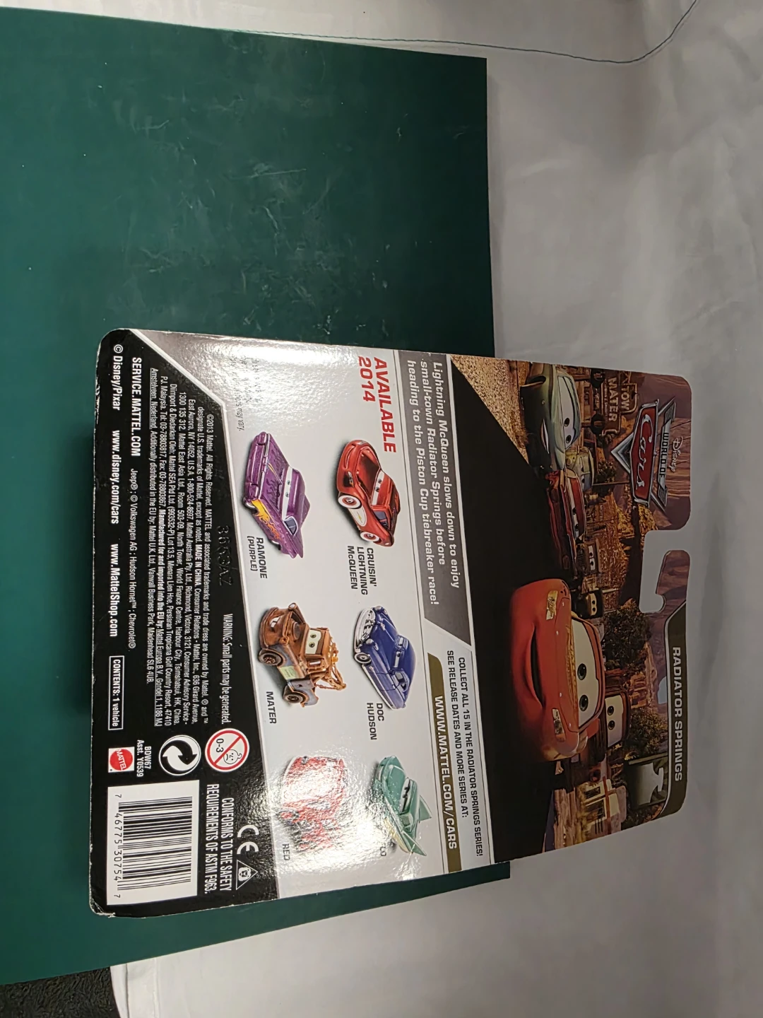 Disney Pixar Cars Radiator Springs Deluxe Red Fire Truck Toy - photo 5