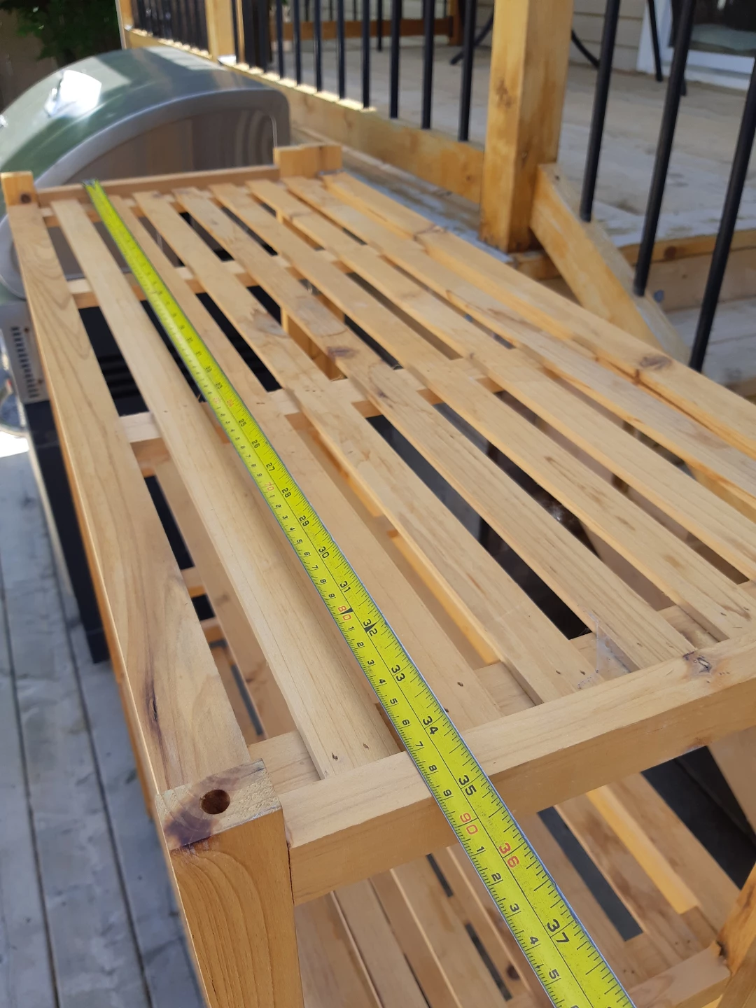 4 tier compactible wood shelving unit - photo 4