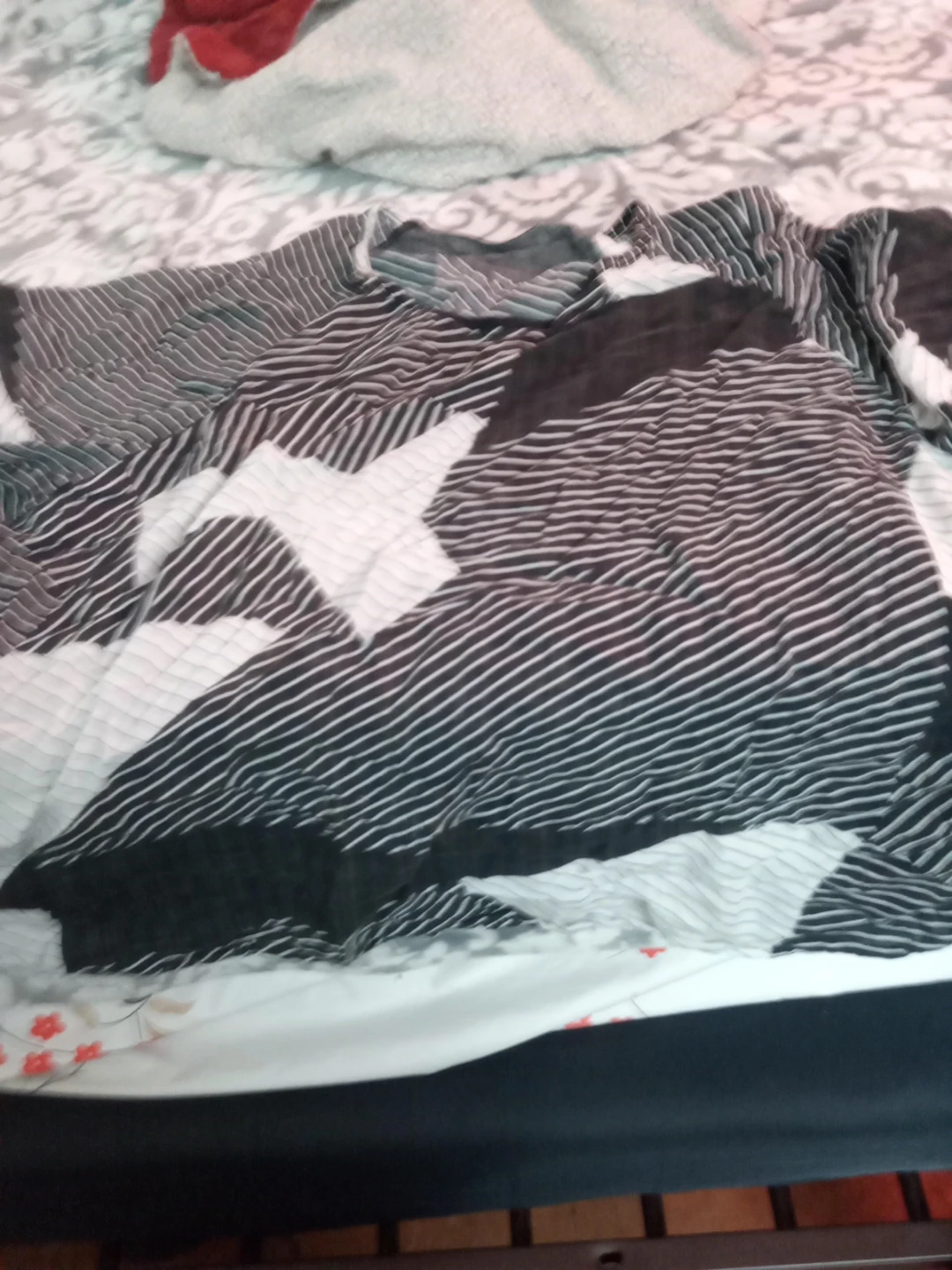 Patterned Long-Sleeve Shirt