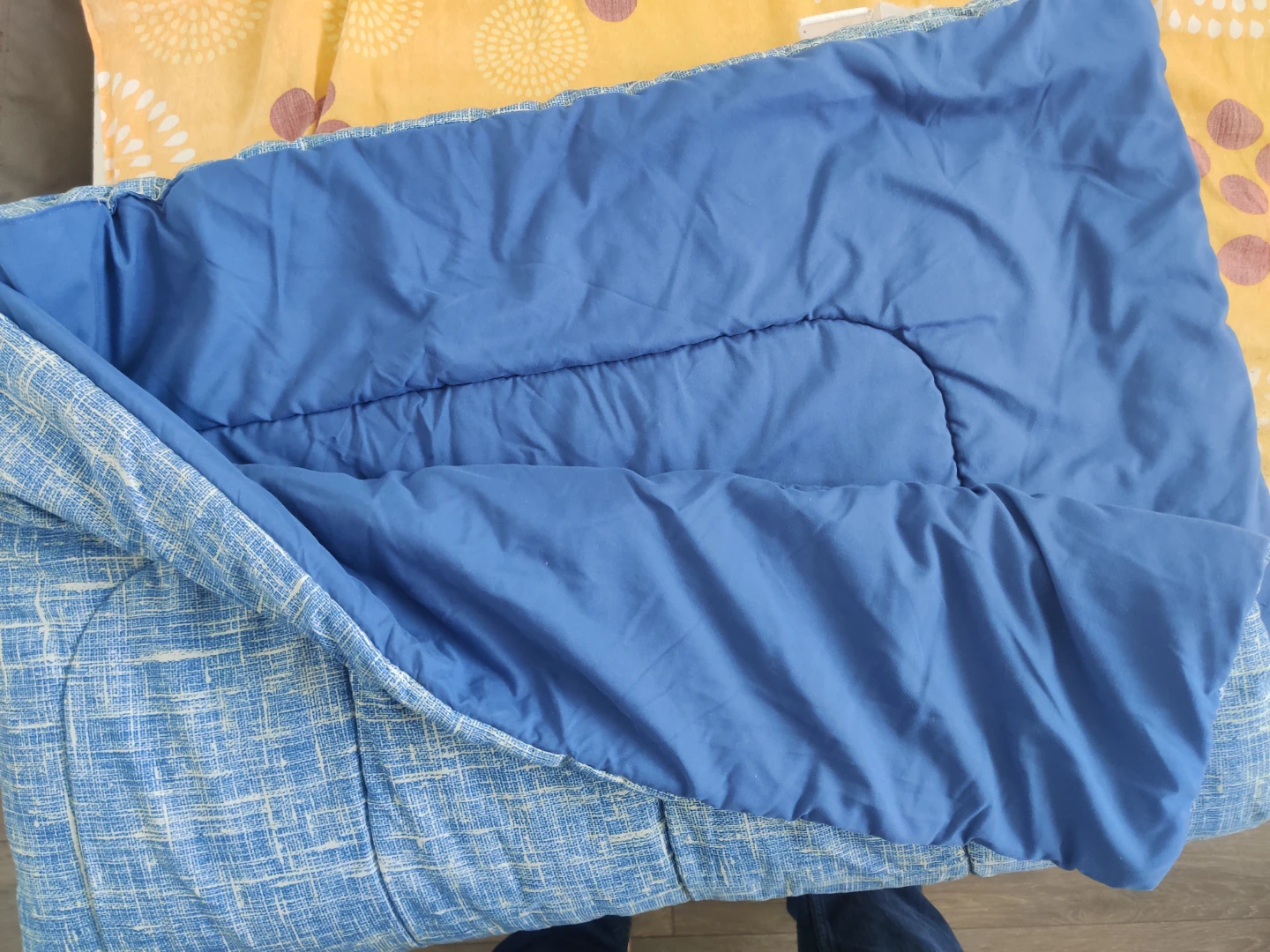 Blue Comforter with pillow and pillow cover - photo 2