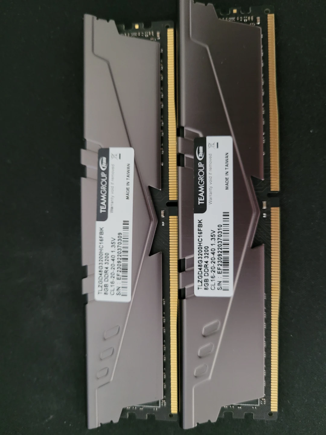 2x8gb Teamgroup T-FORCE VULKAN Z DDR4 RAM 3200MHz - photo 2