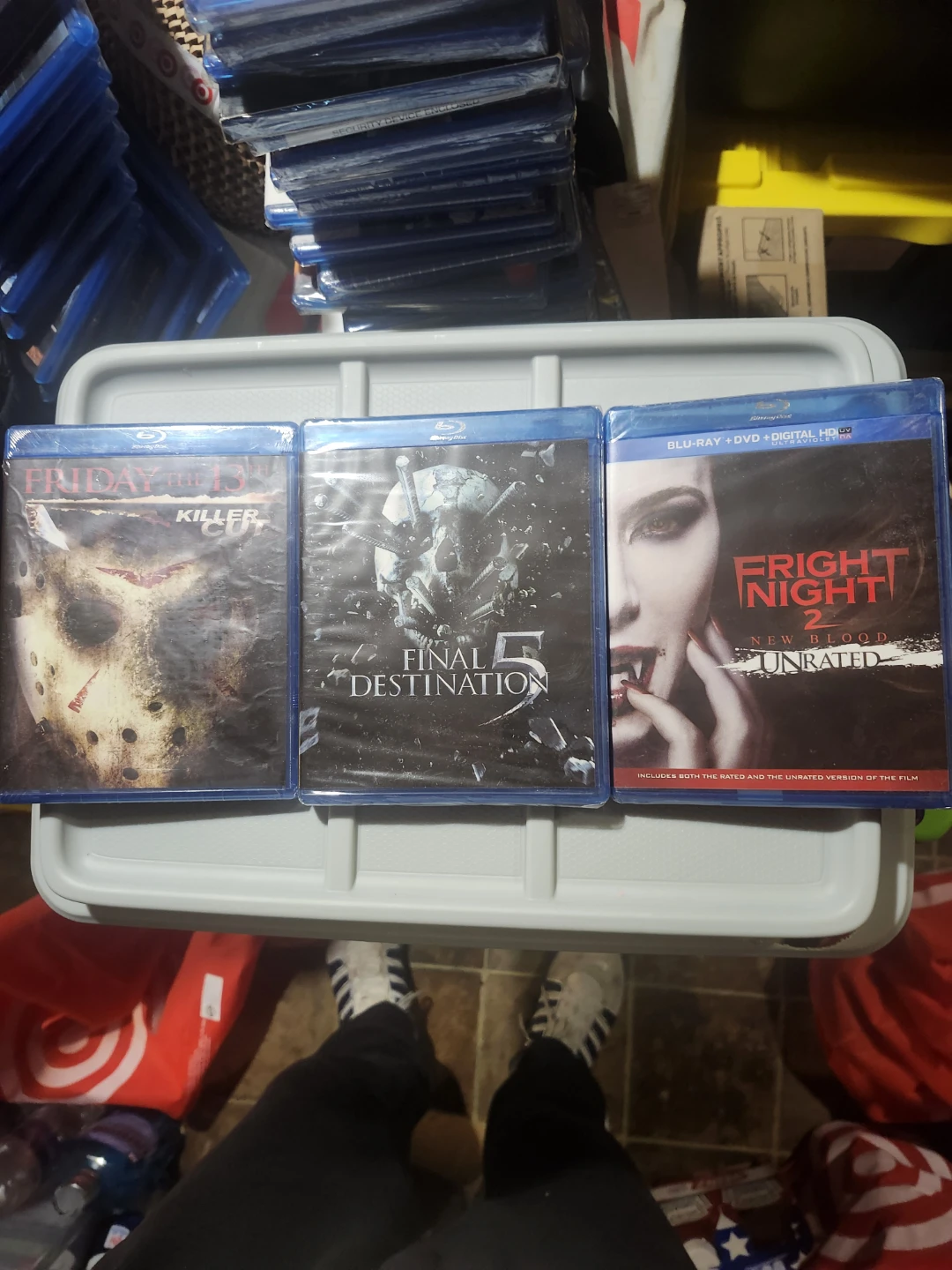Friday the 13th, Final Destination 5, Fright Night 2 Blu-ra
