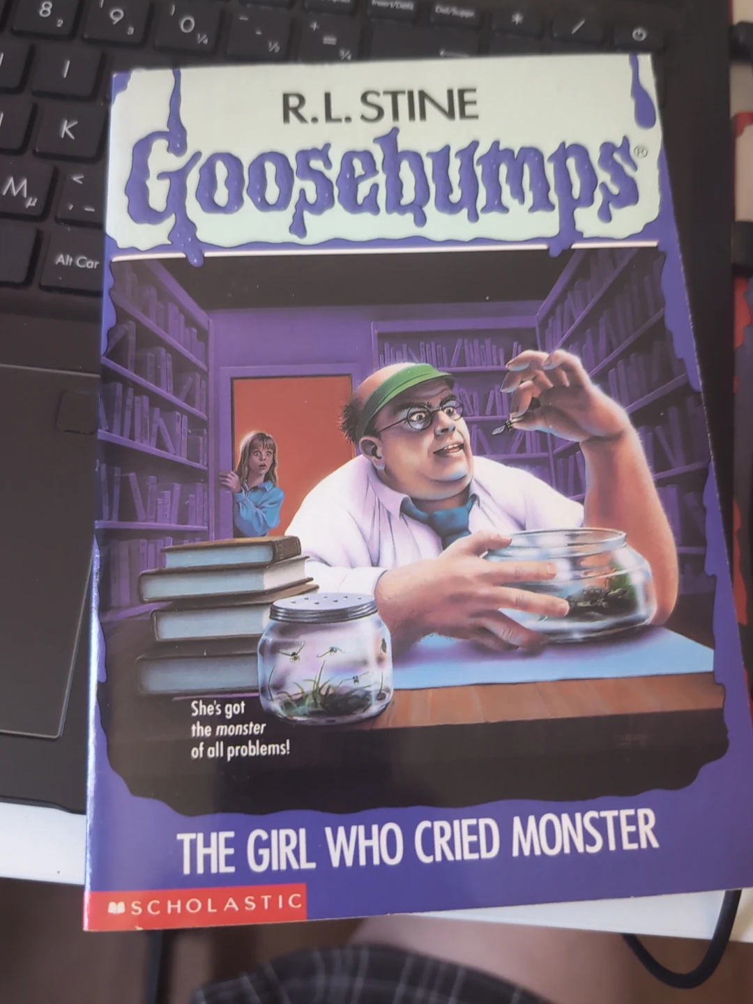 Goosebumps: The Girl Who Cried Monster by R.L. Stine
