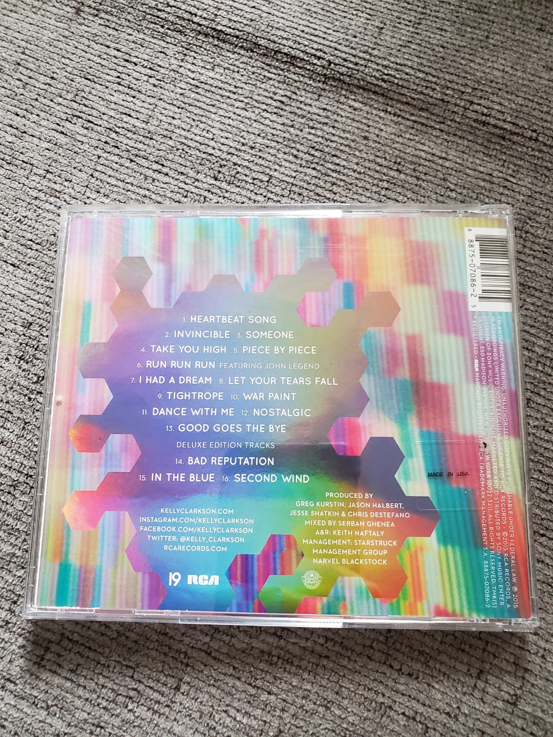 Kelly Clarkson Piece By Piece Deluxe Edition ⚽ CD - photo 2