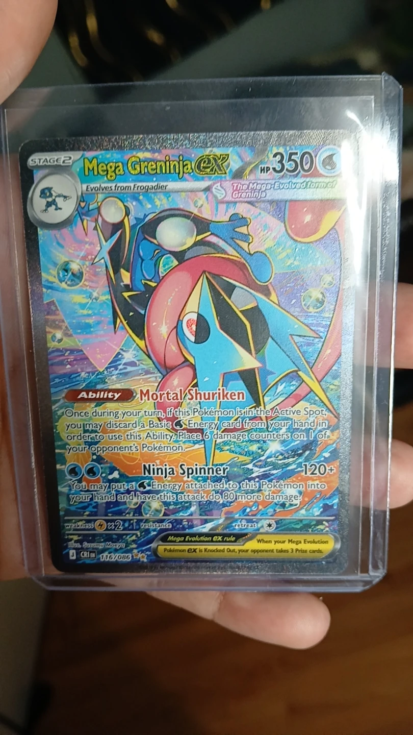 Pokemon Card - Mega Greninja EX 116/086