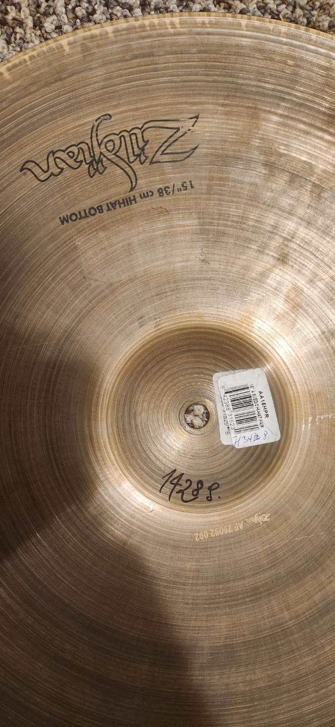 Zildjian A Avedis Hi-Hat Pair - 15 inch - photo 2