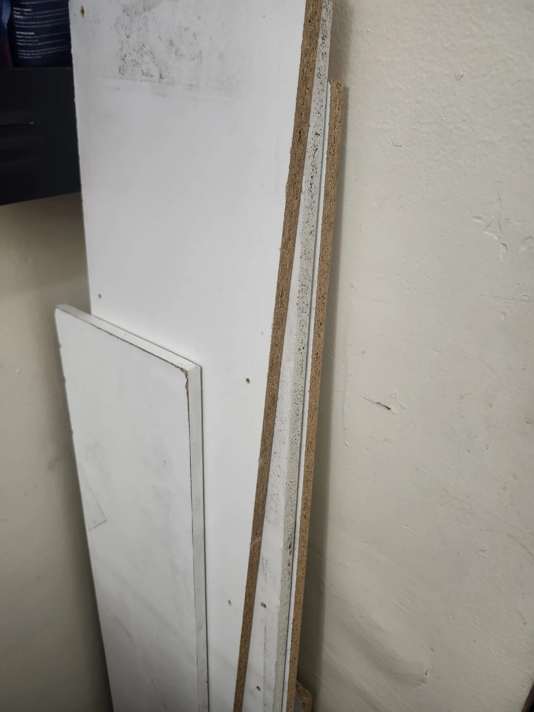 White Particle Board Panels