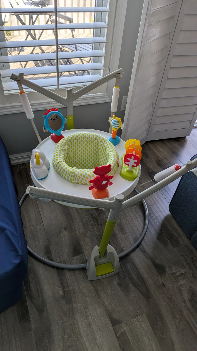 Skip Hop Baby Activity Play Bouncer - Silver Lining Cloud