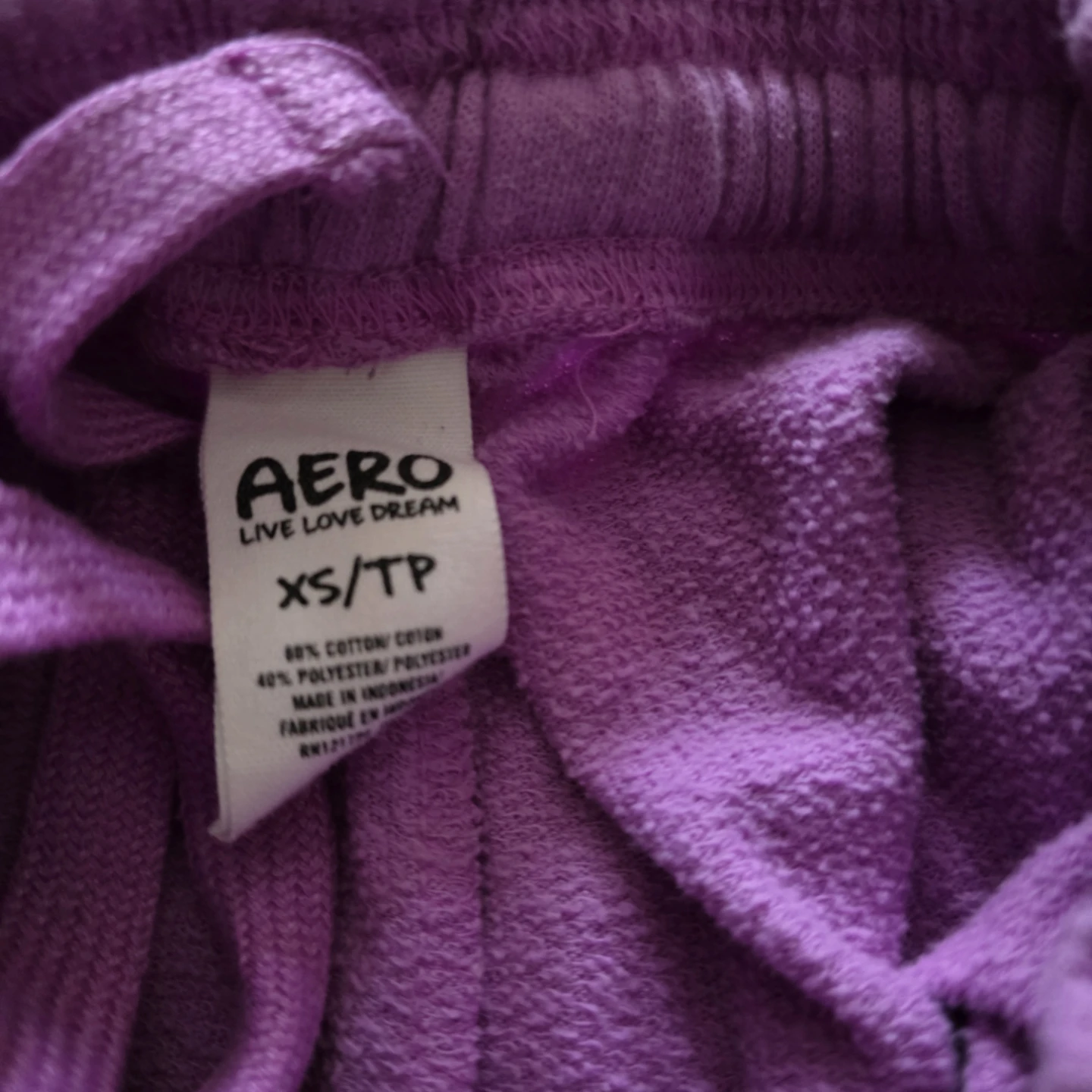 Aero Purple Sweatpants⚽XS