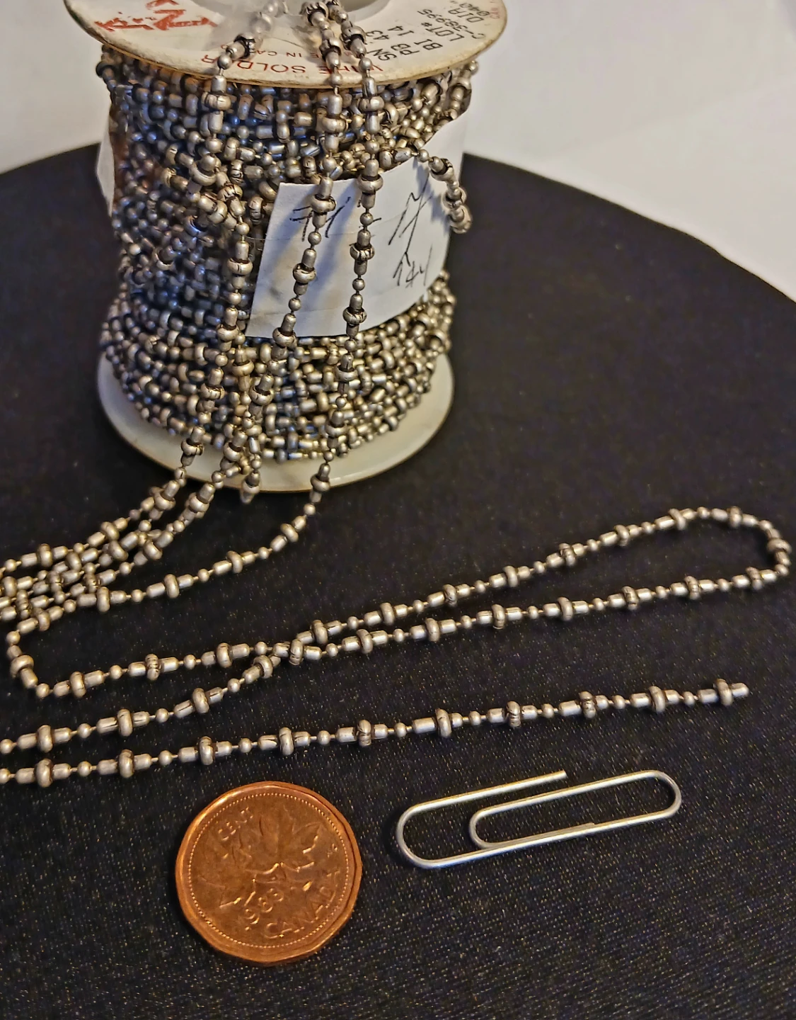 Beaded Chain, strong, soldered each link - photo 3