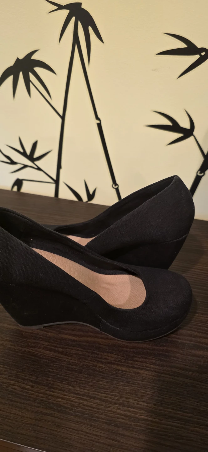 Aldo Black Wedge Heels - photo 2