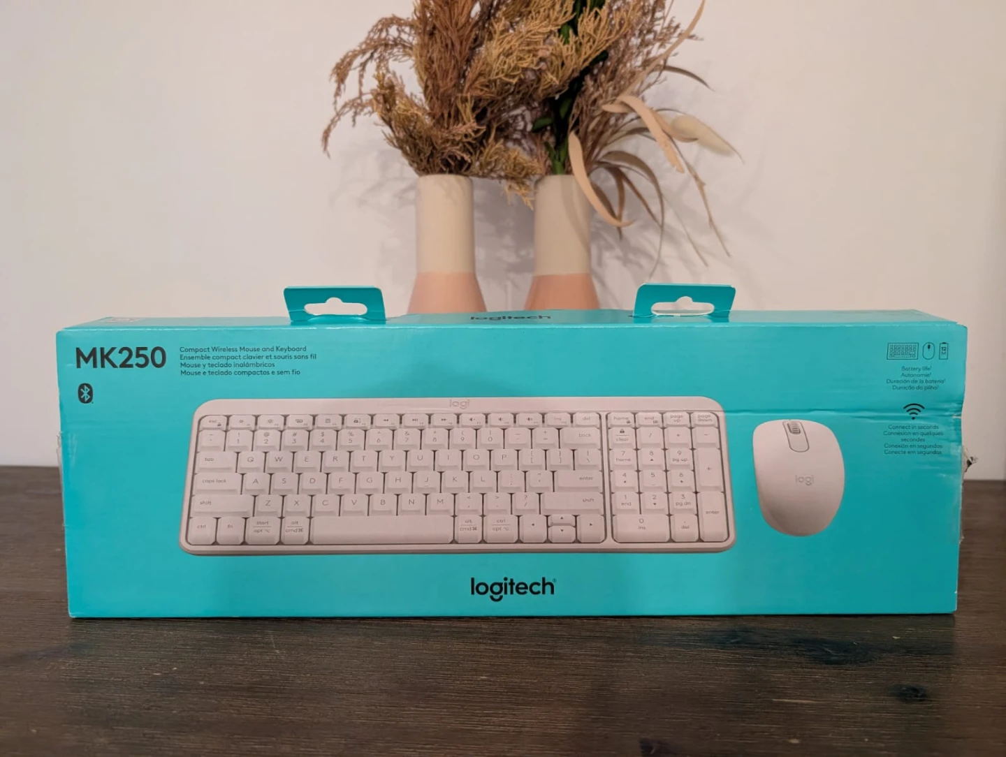 Logitech MK250 Wireless Keyboard and Mouse Combo