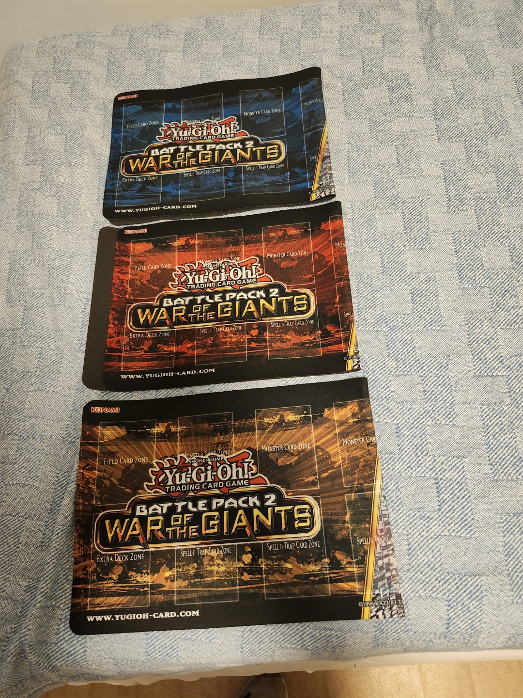 Yu-Gi-Oh! Battle Pack 2: War of the Giants Playmats (3) - photo 2