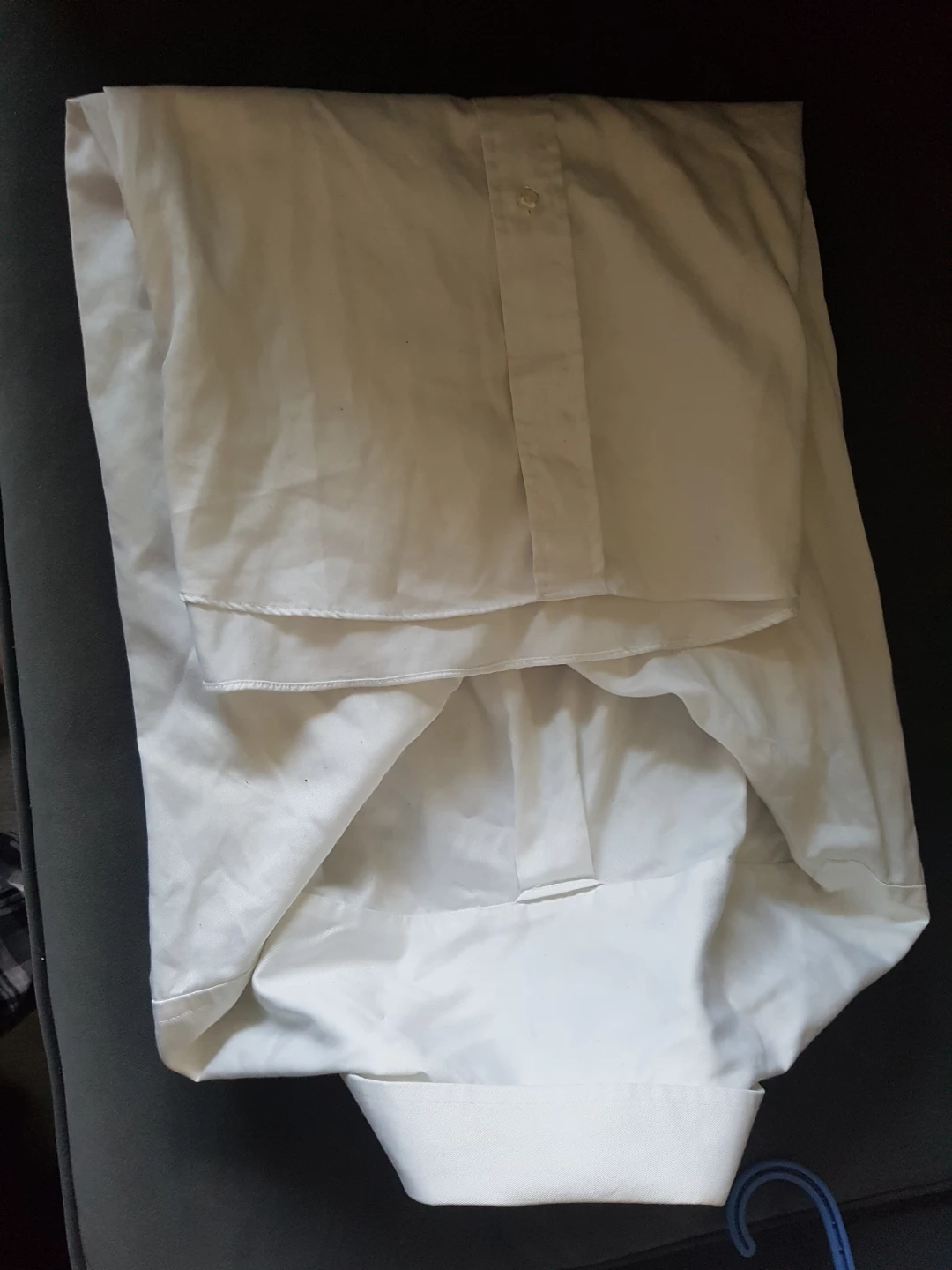New IZOD White Twill Dress Shirt XL - photo 3