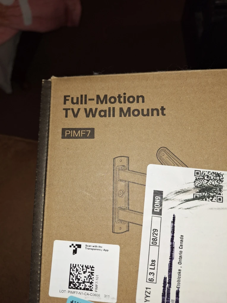 Extra pieces from a tv wall mount - photo 5