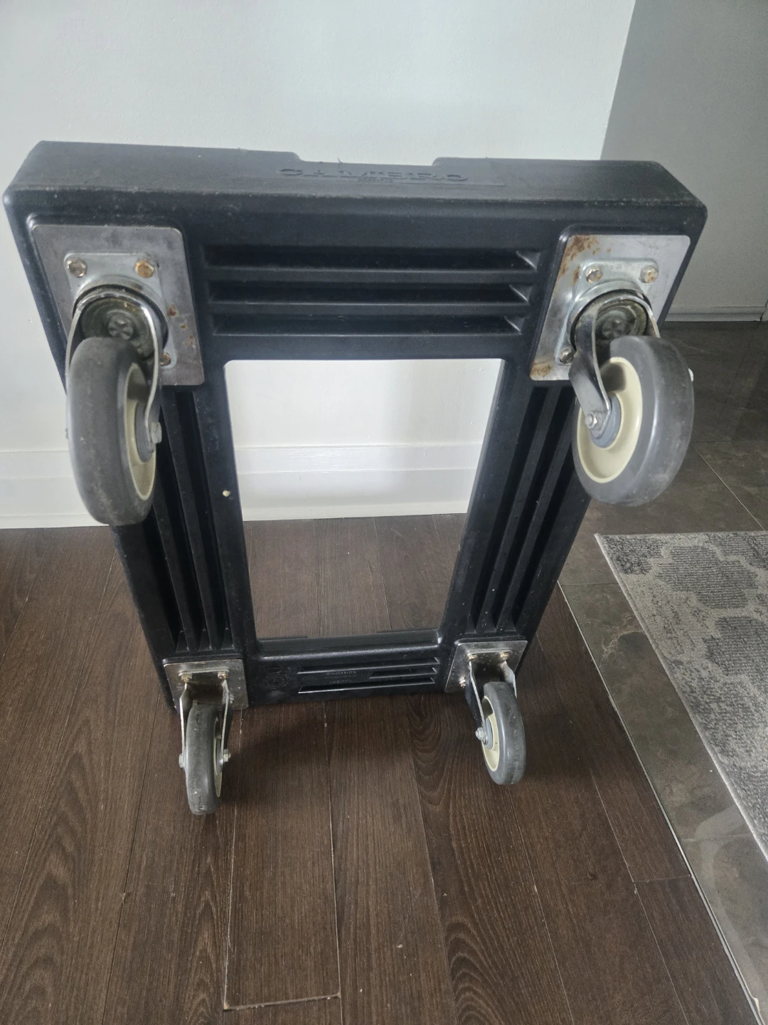 CAMBRO Black Dolly with 4 Wheels - photo 3