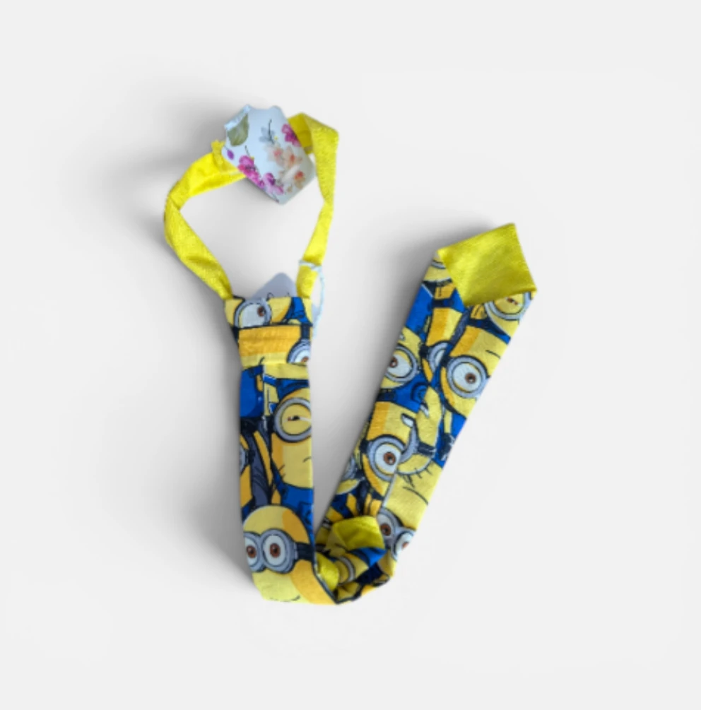 Minions Character Tie - Yellow/Blue