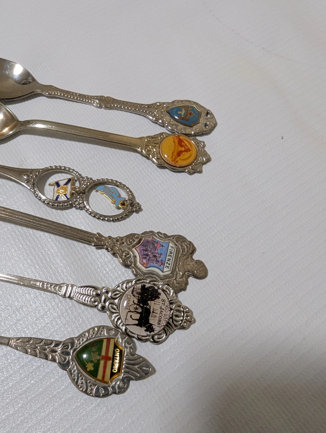 Set of 6 souvenir teaspoons - photo 2