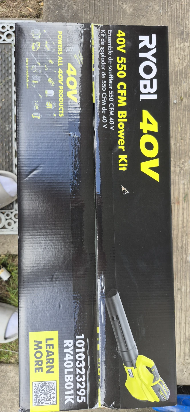 Ryobi 40V 550 CFM Blower Kit - photo 3