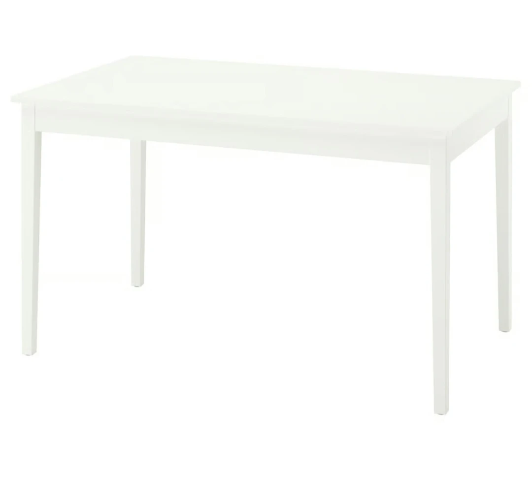 White Extendable Dining Table