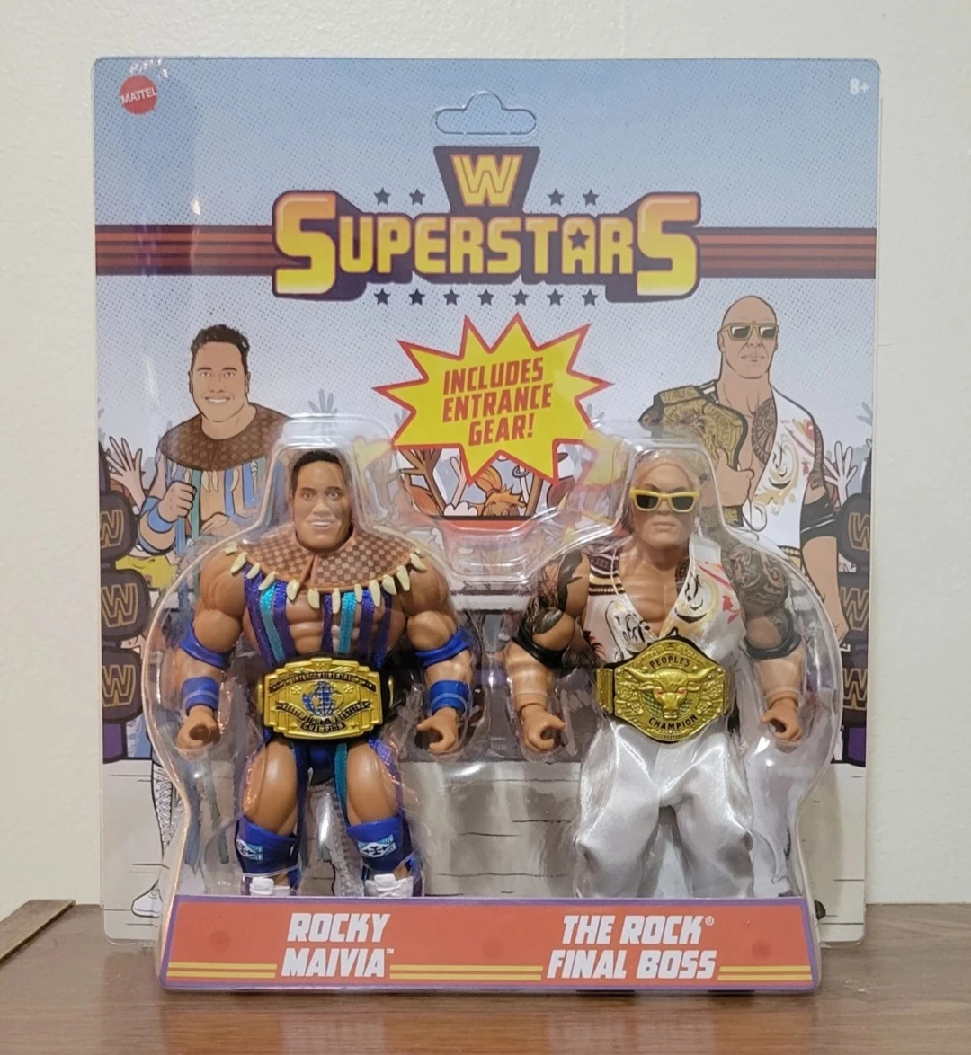 WWE Superstars 2-Pack Rocky Maivia & Final Boss