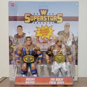 WWE Rocky Maivia & Final Boss Superstars 2-Pack