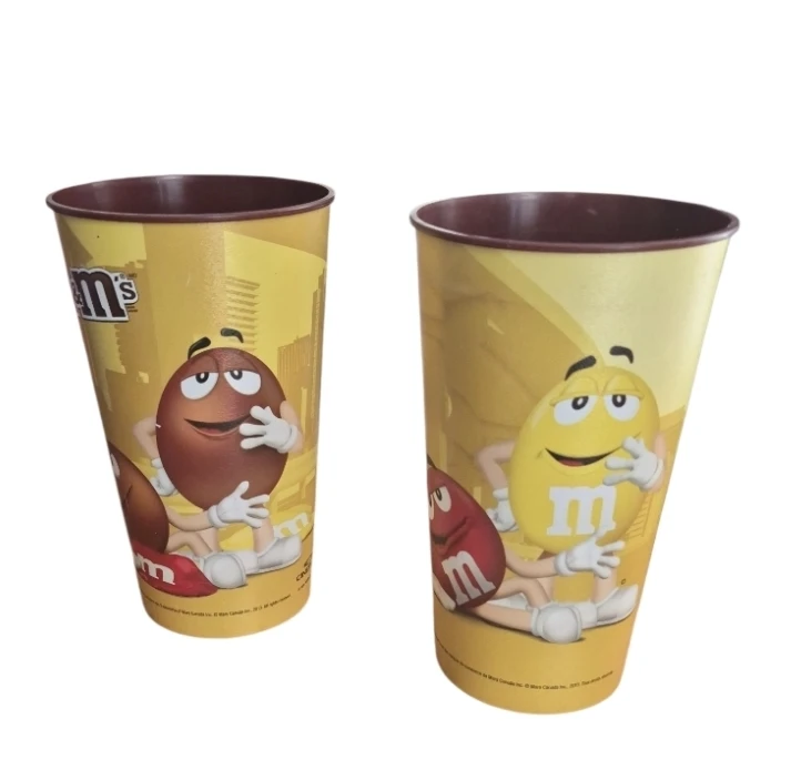 M&M's Cineplex Cups (Set of 2)