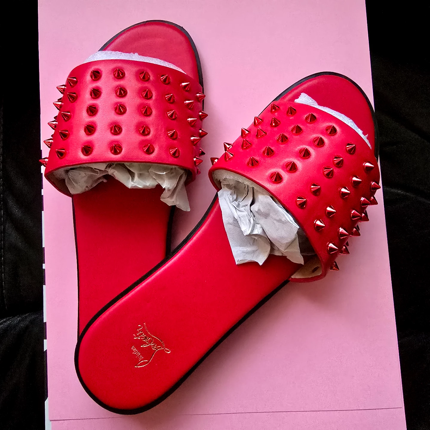 Brand new High Fashion women sleepers Glossy Red sale - photo 5