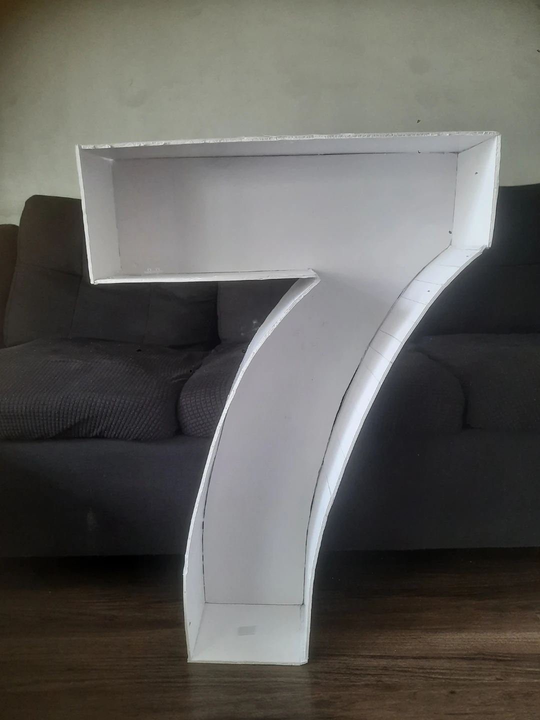 White Number 7 Display Box - photo 2