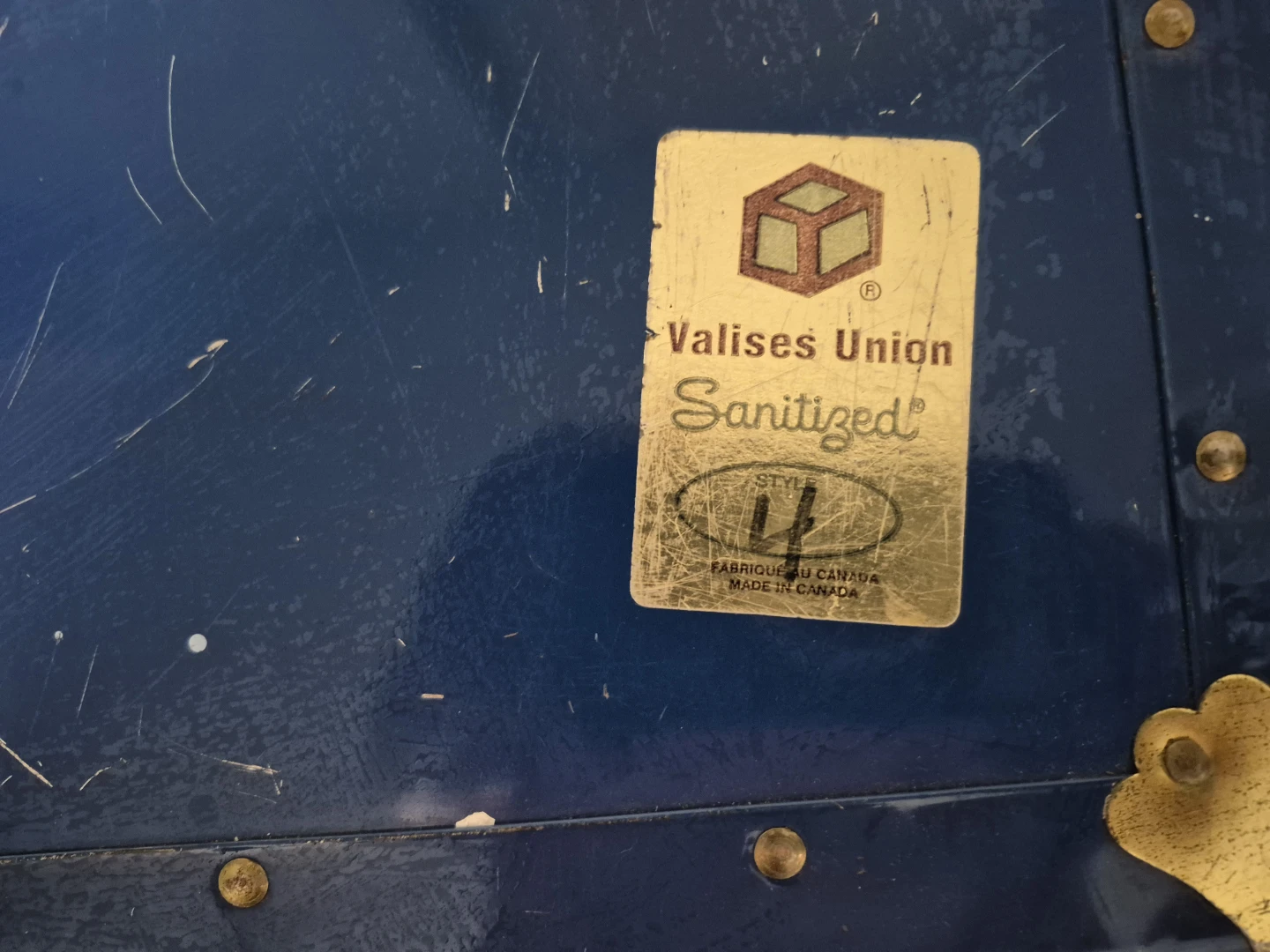 Valises Union Trunk - Blue, - photo 3