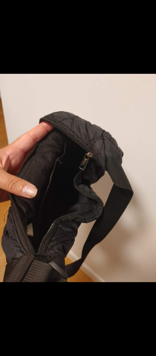 Black Quilted Shoulder Bag - photo 4